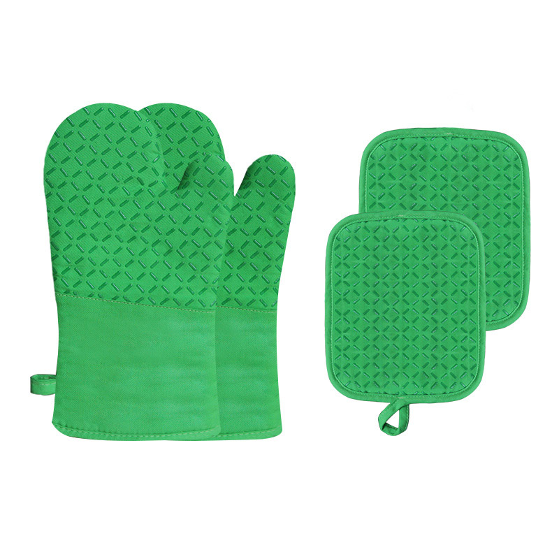 रसोई के दस्ताने और बर्तन धारक