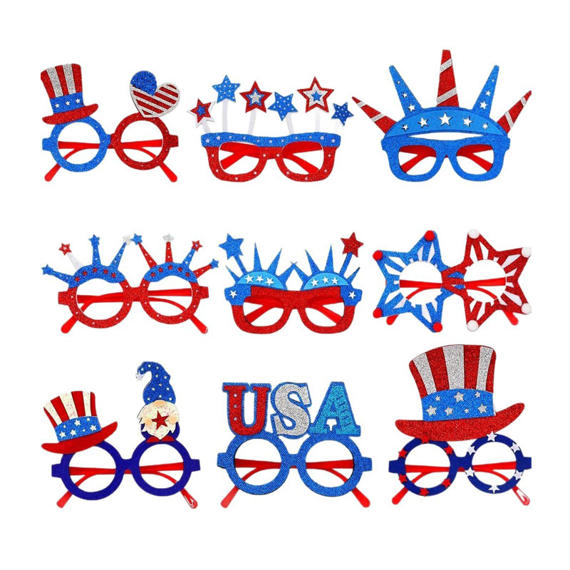 नया स्वतंत्रता दिवस पेंटाग्राम चश्मा