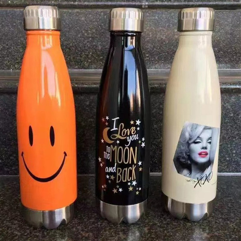 लंबी पैदल यात्रा के लिए आउटडोर 500 मिलीलीटर पानी की बोतल