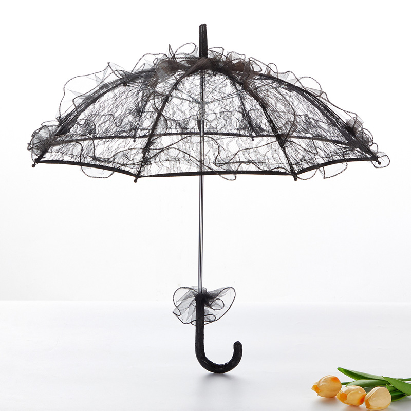 विक्टोरियन लेस छत्र छाता